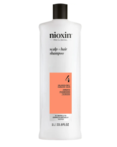 Nioxin 4 scalp + hair shampoo 1000 ml
